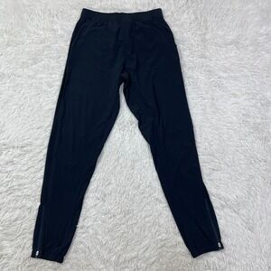 Public Rec Pants Mens 30X34 Black Stadium Jogger Stretch Casual Ankle Zip Men